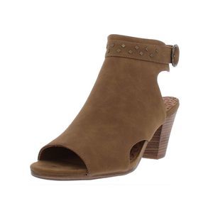 Bare Traps Women's Reining Peep Toe Booties Brown Size 9 M